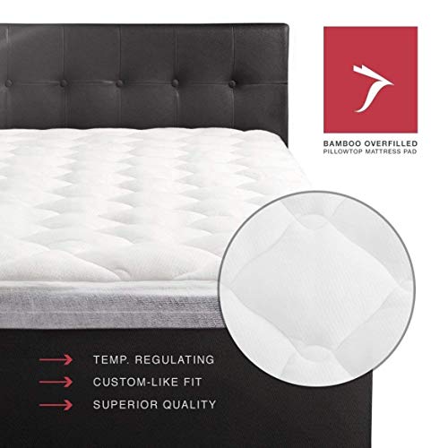 Cardinal & Crest Cloud Mattress Topper Queen for Firm Mattresses