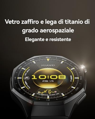 WATCH GT 6 Pro GPS 46mm Smartwatch GPS AMOLED Nero