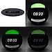 OnLyee Bluetooth Alarm Clock Radio & Wireless Bluetooth Speaker with AM FM,AUX,Dual USB Charging,Multi-Color LED Night Light