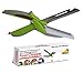 Quicker Cut Pro Kitchen Shears With Built-in Cutting Board smart multifunction scissors kitchen chopper Bottle Opener Peeler Vegetable Slicer Chopper Fish Scaler Kitchen Knife