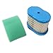 Podoy 498596 Air Filter Fit For Briggs Stratton Stens 100-093 John Deere M147431 Filter Pre-cleaner Replacement Parts