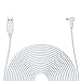 POPMAS Arlo Pro Charging Cable Weather Resistance Indoor/Outdoor Quick Charge,20 Ft Extra Long 45mm Thickness Cable for Arlo Pro, Arlo Pro 2 Home Security Camera White