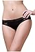 METWAY Women's Mulberry New Silk Translucent Lace L-rise Panties