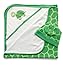 Leveret Hat & Blanket Set (6-12 Months, Turtle)