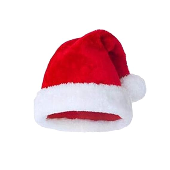 Buy Christmas Santa Hats Classic Red Cap for Kids(25 yrs Old) Xmas