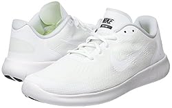 Nike Kids Free Rn 2017 (GS) White/White/Black
