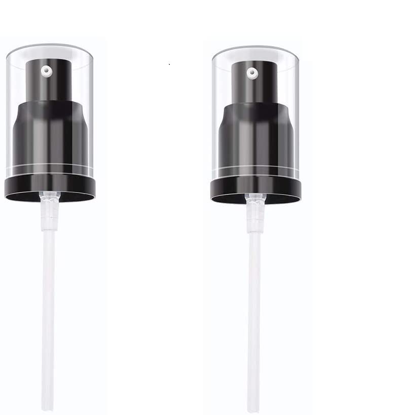 Photo 1 of 2PCS Replacement Press Cover Air Pump for Maybelline Fit Me Matte + Poreless Liquid Foundation Makeup Base (Black)