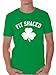 Awkwardstyles Fit Shaced T-Shirt Beer Drunk Party Irish St Patrick's Day Shirt
