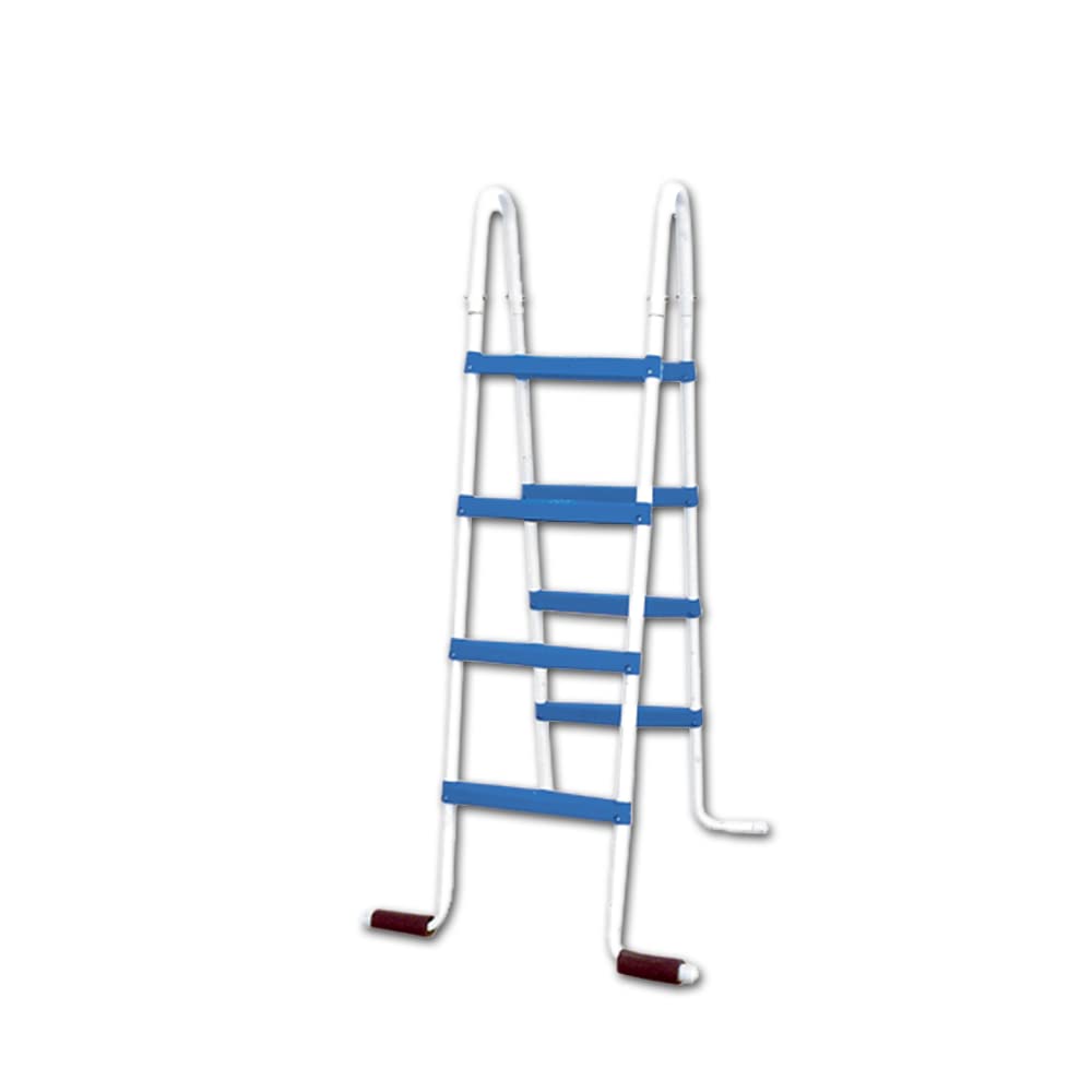 Steinbach Stahlwandpool Set Nuovo – 011121 – Ø 550 x 120 cm – Runder Pool in Weiß für bis zu 25.600 l Wasserinhalt – Mit winterfester blauer Innenfolie und zahlreichem Zubehör 4