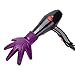 Hairdryer Diffuser, Inkach Universal Blower Hairdressing Hair Dryer Hairstyle Diffuser Cover Kit (Purple A)