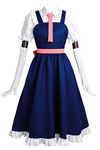 Ya-cos Kobayashi-san Chi No Maid Dragon Tohru Toru Cosplay Costume Outfit Dress Ball Gown Uniform Blue