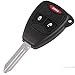 Keyless Remote Case,ECCPP 2 Just the Case Keyless Entry Remote Control Car Key Fob Shell Replacement for OHT692427AA