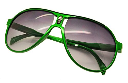FancyG® Fashion Style Kids Size UV Protection Sunglasses Frame Eyewear - Green