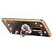 Galaxy S9 Plus Case Ring Holder, Miniko(TM) Soft Slim Bling Rhinestone Floral Crystal TPU Plating Rubber Glitter Case with Detachable 360 Finger Kickstand Bling Ring Holder for Galaxy S9 Plus Gold