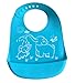 2 Pack Waterproof Silicone Bibs - Silicone Feeding Bibs, Toddlers Baby Bibs