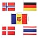 SATINIOR 200 Country Flags 164 ft International String Flags Bunting Banner World Flag Pennant Banner for Sports Game Events Grand Openings