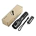 Tactical Flashlights iKustar T6 LED Handheld Torches Taclights Brightness Waterproof 5 Light Modes (Black, T6-1)
