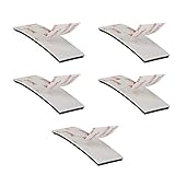 nidici 5pcs SJ3551 Dual Lock Elastic Self Adhesive Tape Reclosable Fastener