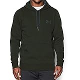 Under Armour Men's Rival Fleece Hoodie, Artillery Green/Stealth Gray, Medium