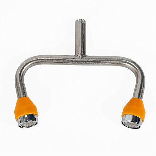 Stainless Steel Emergency Eye Wash Station Safety Wall Mounted Eye Wash Washer Professional Eye Wash Bowl Washer US - Thumbnail 6
