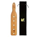 Bamboo Spanking Paddle 14 inches Wooden Paddles with Holes Lightweight Durable Ultra Smooth Wood Finish