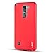 LG Stylo 2 Case, LG Stylus 2 Case, J&D [Drop Protection] [Slim Cushion] [Lightweight Bumper] Shock Resistant Protective Slim Case for LG Stylus 2/Stylo 2 - Red