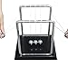 Geocero Physics Mechanics Science Toys - Newton's Cradle, Kinetic Art Asteroid, Perpetual Motion, Balance Balls Desk Toy Home Decoration, Home Office Desk Decoration (Newton's Cradle)