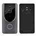 Wireless Doorbell Smart Door Bells Home Security Bell Camera with Battery, Real-Time Video and Two-Way Night Vision PIR Motion Detection（720P）