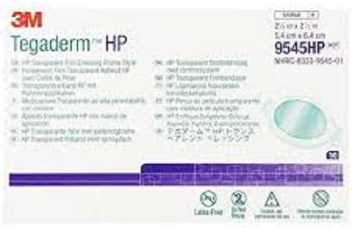 3M Tegaderm HP Transparent Dressing 2.13in x 2.5in - Sold By Box 50 9545HP