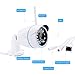 KAMTRON Wireless Security Camera,Outdoor WiFi Surveillance Camera for Home 32G TF Card Included IP65 Weatherproof