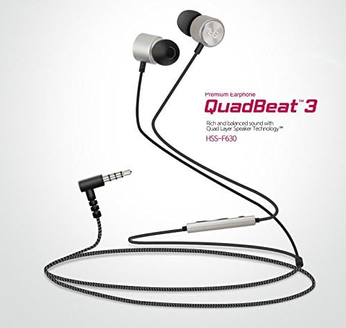 LG Quad Beat 3 Ear Phone Earset Hss-f630 Black