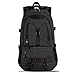 KAKA Large Laptop Backpack, Anti Theft Water Resistant Travel Backpack for Women & Men Fits 17 Inch Laptop and Notebook, Black Daypack for Outdoor Camping