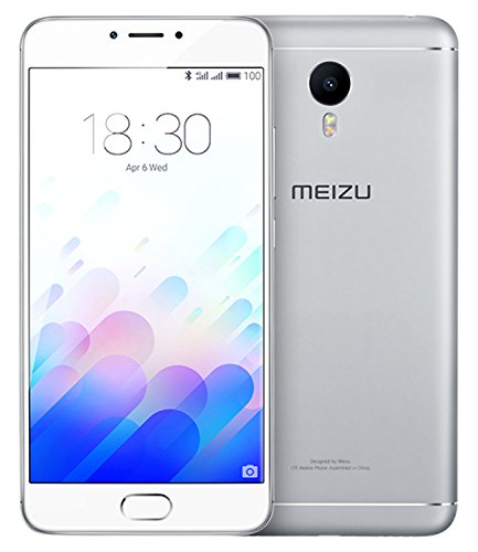 Meizu M3 Note International Version 2GB RAM 16GB ROM 4G LTE Dual Sim Android 5.1 Octa Core 1.8GHz 5.5 Inch FHD 13MP Smartphone Silver