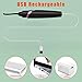 Heated Eyelash Curler, Mozzvas USB Rechargeable Electric Lash Curler for Eyelashes Quick Curling and Long Lasting