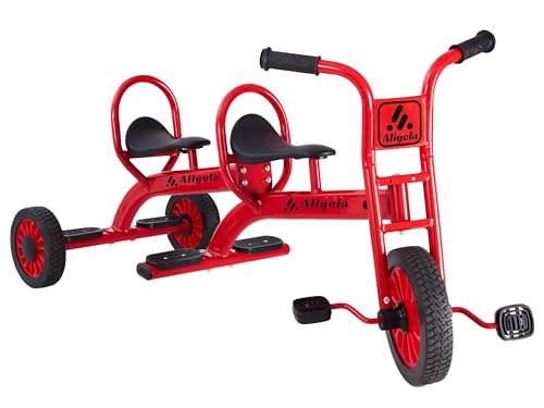 Childrens Tandem Tricycles Red