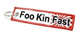 DUB SPENCER Foo Kin Fast & Hoo Lee Chit JDM Flight Tag key chain fob DUB