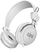 SenteyÂ® Headphone Curve (White) with 3.5 Mm Audio Cable with In-line Microphone and Controls Music or Talk with Any Smartphone or Device Ls-4123