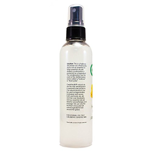 Helichrysum Hydrosol (Floral Water) - 4 fl oz Plastic Bottle w/ Black Spray Cap