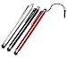Fosmon Trio Capacitive Stylus in Black, Silver and Red for Kindle Fire, Kindle Paperwhite and other Touchscreen Devices