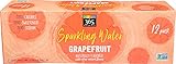 Whole Foods 365 Everyday Value, Sparkling Water Grapefruit, 12 Count