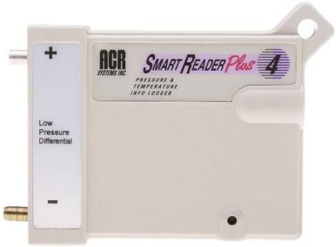 ACR Systems 01-0312 SmartReader Plus 4 2-Channel Low Pressure Differential Data Logger, LPD-2.0