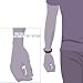 JEWELRIESHOP Monotone Rough Finish Genuine Leather Wrap Bracelet Wristband