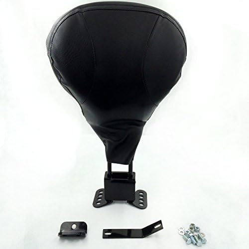 HTTMT - For 2007-2015 Harley Davidson FLHT- Electra Glide Standard Motorcycle Middle Part Backrest Sissy Bar with pad Black [P/N: MT501-003-BK]