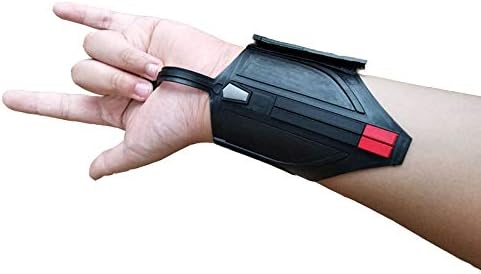 SPM Web Launcher Web Shooter Dart Blaster Face Shell Mask Halloween Cosplay Prop