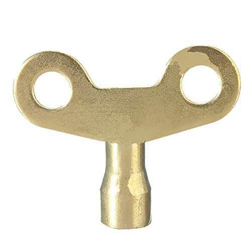 Radiator Plumbing Bleed Bleeding Key Keys Solid Brass Easigrip Air Valve