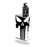Smok Micro ONE Kit Vape E-Cig Mod Box Vinyl DECAL STICKER Skin Wrap / Punisher Skull