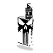Smok Micro ONE Kit Vape E-Cig Mod Box Vinyl DECAL STICKER Skin Wrap / Punisher Skull
