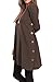 iGENJUN Fall Sweaters for Women 2022 Long Sleeve Dress for Women Casual Button Side Coffee Dress Plus Size Dress Sweater Dress Midi Mini Fall Dress Homecoming Dresses,XL,Coffee