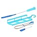 JungleArrow Hydration Bladder Tube Cleaner Brushes Tube Cleaning Kit for Universal Bladders, 4 in 1 Cleaner Set
