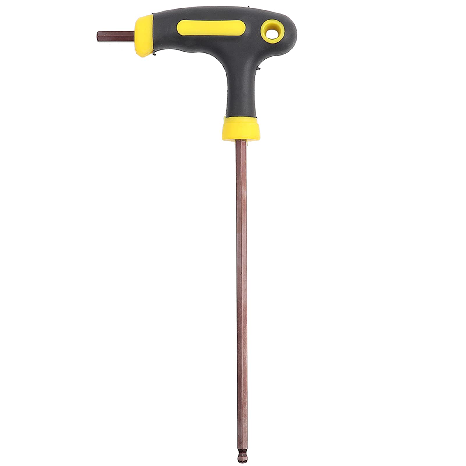 Hex Key 5mm Allen Key Metric Hex Wrench Ball Head T Shape Long Handle Hex Screwdriver Spanner Repairing T Handle Hand Tools for Automotive Industry(5mm)